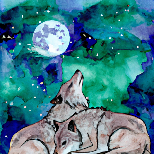 Sogno due lupi