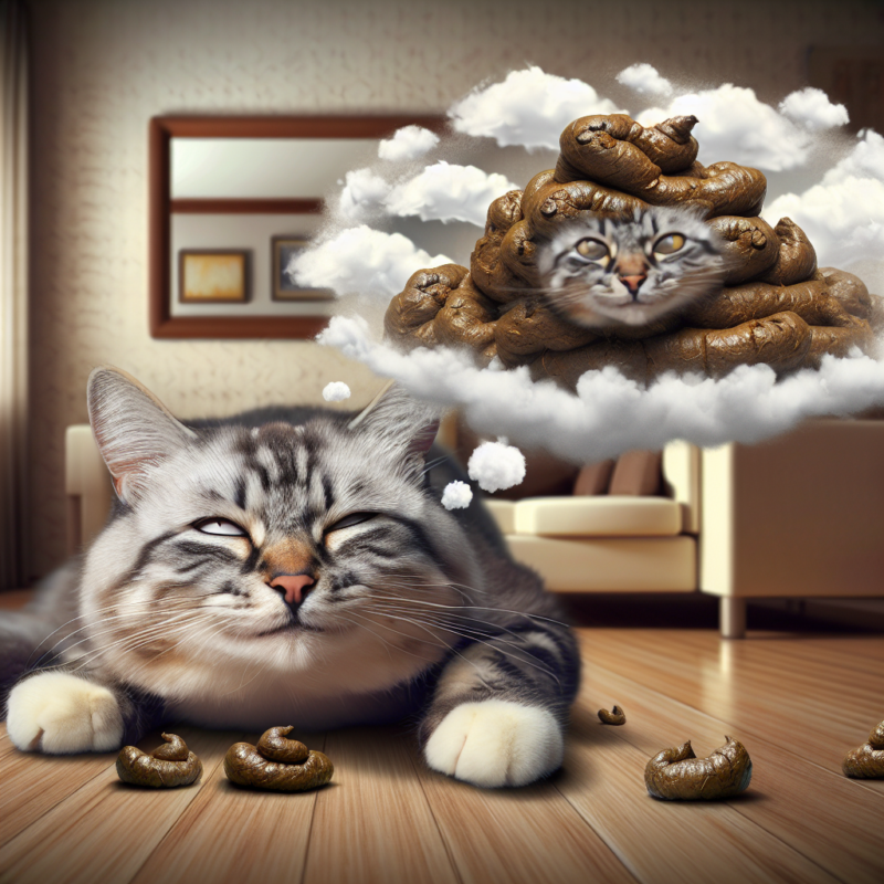 Sogno escrementi di gatto
