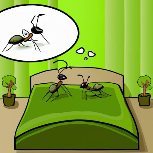 Sogno formiche nel letto