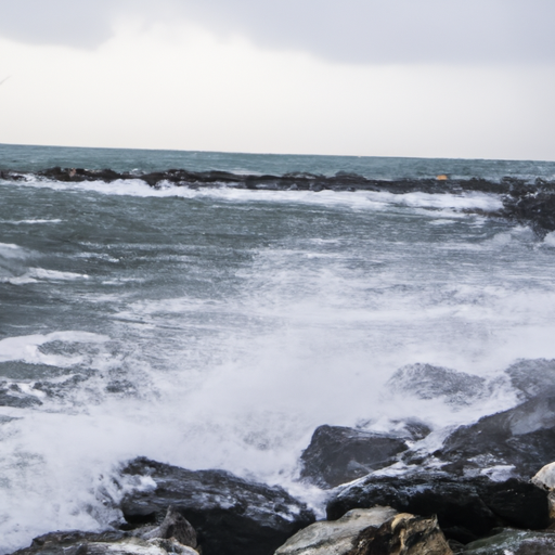 Sogno il mare agitato