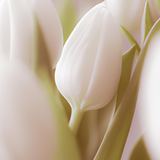Sogno tulipani bianchi