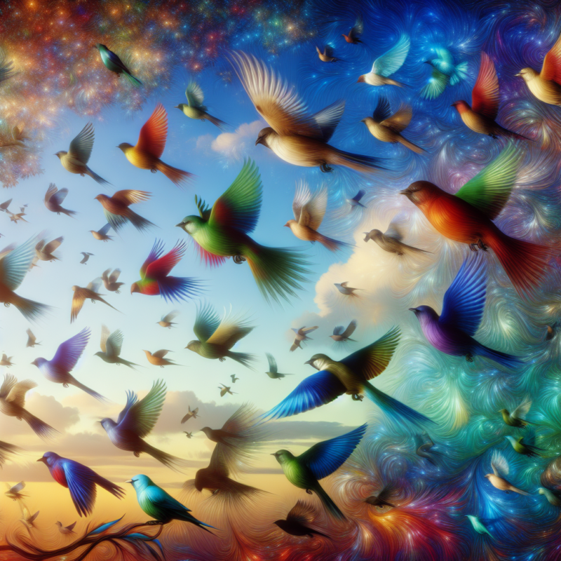 Sognare uccelli colorati - significato e interpretazione
