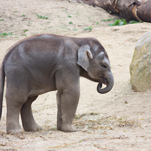 Sogno un cucciolo di elefante