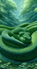 sogno-un-serpente-verde