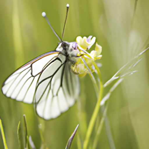 Sogno una farfalla bianca