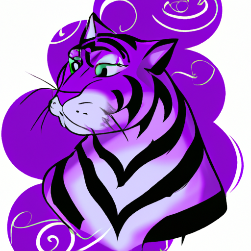 Sogno una tigre viola
