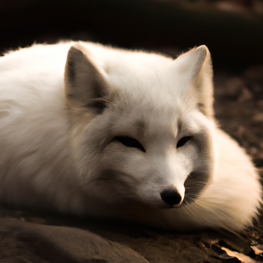 Sogno volpe bianca